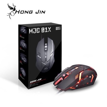 【蝦皮直營】宏晉 HJG-01X 可編輯 電競滑鼠 電競 遊戲 USB滑鼠 有線滑鼠 電腦滑鼠