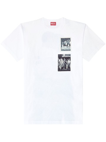 Diesel - x Tom of Finland Foundation Pride Capsule graphic-print T-shirt - unisex - Cotton - XS - White