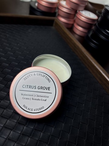 柑橘芳香調 Zesty | 柑橘林蔭 Citrus Grove 手工精油大豆蠟燭