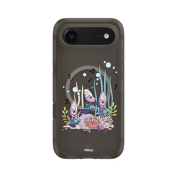 iPhone Air AirX 本質黑 - 迪士尼-經典系列 Disney Classics - 愛麗絲夢遊仙境 - 牡蠣寶寶珊瑚場景