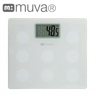 體重計SA5402WH[典雅白]MUVA圓圓樂電子體重機