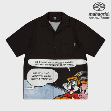 [MAHAGRID] Trick 半襯衫_中性_韓式TRICK HALF SHIRTS