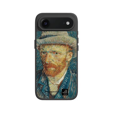 iPhone Air SolidX 黑 - Van Gogh Museum - 戴灰氈帽的自畫像