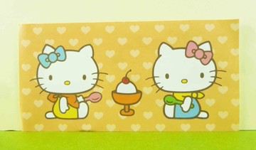【震撼精品百貨】Hello Kitty 凱蒂貓~卡片-橘甜點