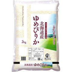 令和2年産 北海道産ゆめぴりか(2kg)[精米]