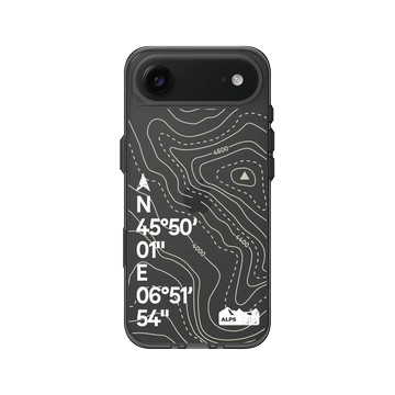 iPhone Air Clear (相機按鈕) 酷墨灰 - Nature Explorers 自然探索指南 - 阿爾卑斯