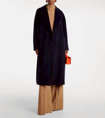 Max Mara Madame wool and cashmere wrap coat