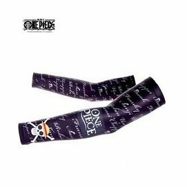 【【蘋果戶外】】出清 OHIOSPORT 810040302 航海王 onepiece02 防曬袖套 單車袖套 海賊王日本原廠授權 台灣製造 GIANT MERIDA 合作廠商