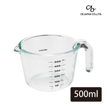 【太曼妮】CB JAPAN 耐熱玻璃量杯-M(500ml)(5079)