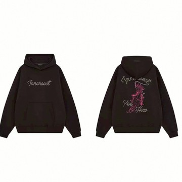 INNERSECT 三生萬物 西部牛仔 重磅帽T 連帽衛衣 長袖 休閒 寬鬆 INN24FWTHD157