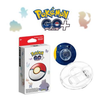 預購8月上旬出貨★Pokemon GO Plus +寶可夢 睡眠精靈球 自動抓寶（+水晶保護殼）