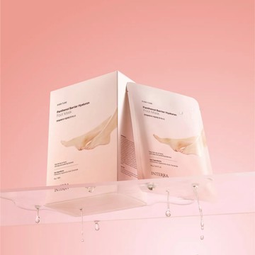 INTERRA 泛醇 保濕 足膜 10PC