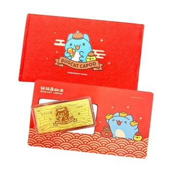 咖波黃金金幣紅包袋-貓貓蟲咖波BugcatCapoo【有現貨】