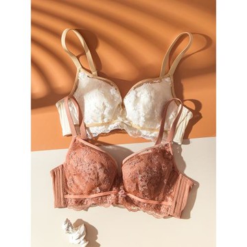 大胸內衣顯胸小軟鋼圈胸罩薄款文胸夏季聚攏棉質夏天超薄防下垂