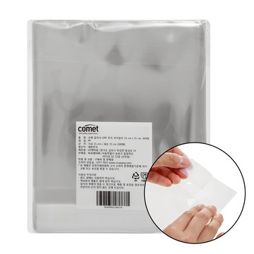 comet OPP 透明餅乾自黏袋 15*15 cm  300入  1包
