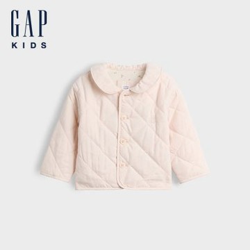 【GAP】嬰兒鋪棉外套-淡粉色(908952)