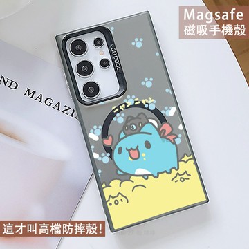 Magsafe磁吸手機殼 可愛咖波 保護殼 適用 A17 A56 A36 A26 A16 A55 A35 A15 A25