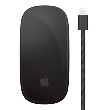 Apple 台灣公司貨 Magic Mouse 含USB-C充電連接線 MXK53TA 11.35 x 5.71 x 2.16cm 0.099kg 原廠保固  A1657  黑色  1個
