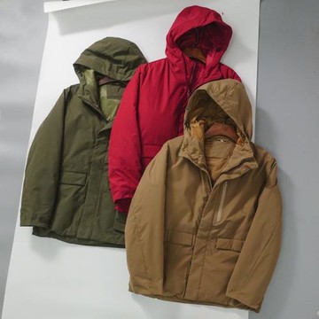 年度王炸 天域鴨絨冬季男士連帽羽絨服防風防水保暖鴨絨外套