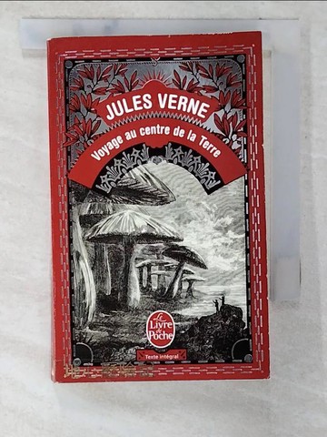 【書寶二手書T3／原文小說_CF7】Voyage Au Centre De La Terre_Verne, Jules