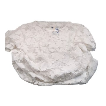 Summer love 夏之戀 大女外搭罩衫  L  白色