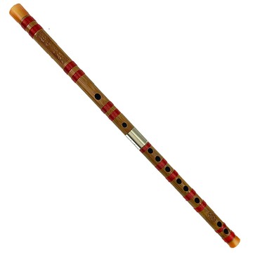 庫存品出清-精選杭州.余杭1960雙接白銅/精工紅花角骨雕/g調中國笛僅此一把
