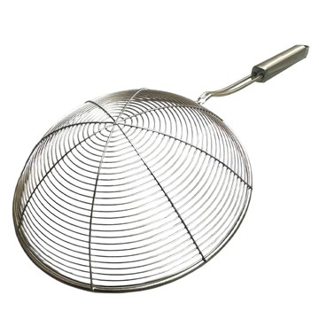 義式#304鋼網濾勺 快速瀝水 多用途廚房撈麵勺  16cm  1個