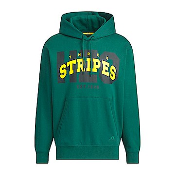 Adidas CLG PO Hoodie JG8549 男 連帽上衣 帽T 綠