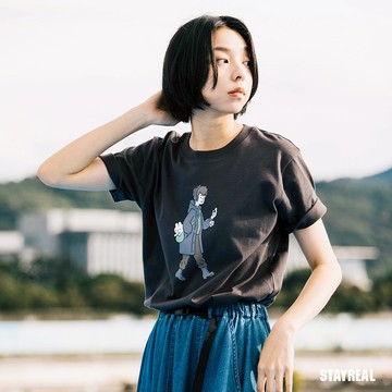 STAYREAL 陪著你走T
