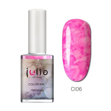 Julia 水墨暈染液 15ml-CI06桃紅色