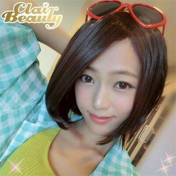 空靈感美人中斜分瀏海氣質短髮【MA021】☆雙兒網☆