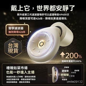 臺灣🙌8H出🔥隔音耳塞睡覺專用睡眠降噪神器超級學生宿捨耳朵打呼嚕靜音噪音 隔音耳塞宿捨降噪音睡覺防打呼嚕超強硅膠耳塞睡眠