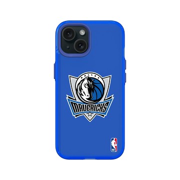 iPhone 15 Clear 激光藍 - NBA - Logo-達拉斯獨行俠 Dallas Mavericks