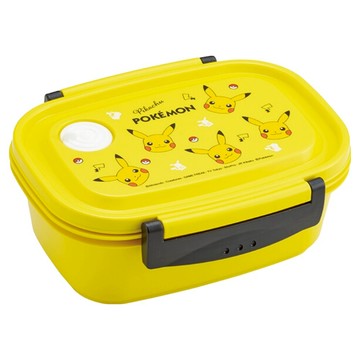 Skater 多功能微波耐熱雙扣便當盒 550ml  1個  皮卡丘 黃色