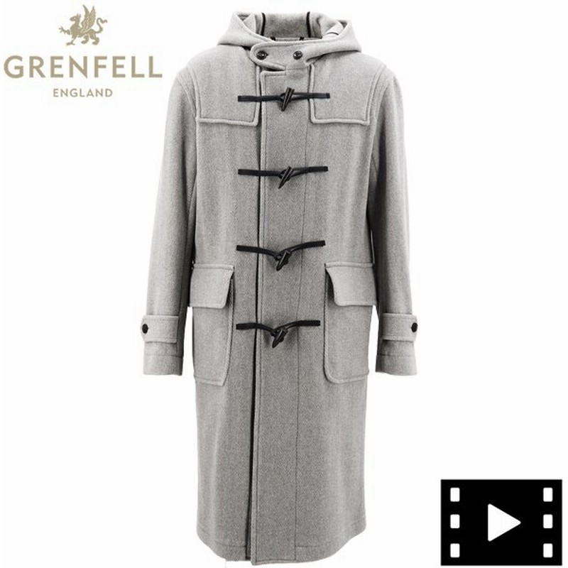 グレンフェル コート メンズ ウール ヘリンボーン ロングダッフルコート ケニントン Grenfell Kennington Grf Valmbrsa 273 1 Gre グレー 返品交換不可 通販 Lineポイント最大0 5 Get Lineショッピング
