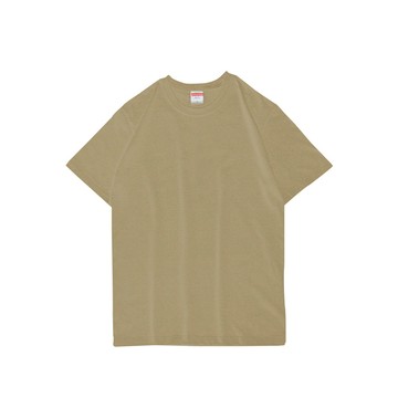 United Athle UA 5001-01 頂級柔棉5.6oz. 成人短T 深卡其 3500101-537 [EW]