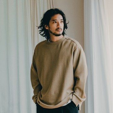 海波紋-針織環繩上衣