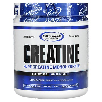 Gaspari Nutrition, 肌酸，原味，300 克