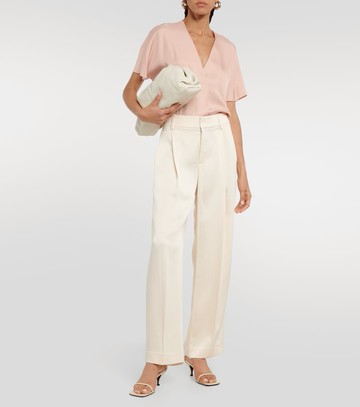 Vince Silk-blend top
