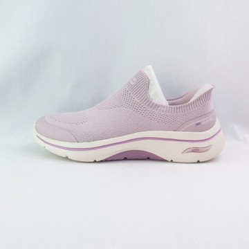 SKECHERS 125349WMVE 女健走鞋 GO WALK Arch Fit 2.0 寬楦款 瞬穿 淡紫