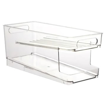 雙層款飲料架  1個  透明色