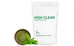 HIGH CLEAR WPC ホエイプロテイン100　1kg　プレミアム抹茶味