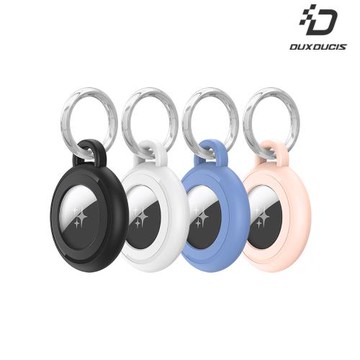 DUX DUCIS Apple 蘋果 AirTag 物品追蹤器 PC 環扣防水保護殼(四入)