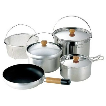 UNIFLAME FAN55 DX 4-5人份不鏽鋼鍋具組 U660232