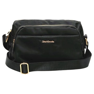 From Heaven Charlotte 女款迷你斜背包  黑色  26.5 x 8.5 x 18cm