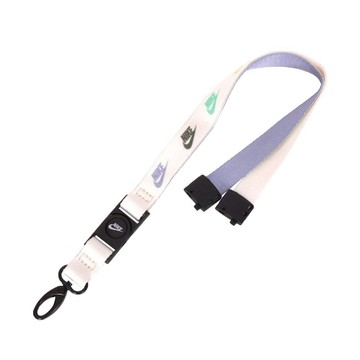 【NIKE耐吉】 PREMIUM 淡紫白色可拆式識別證帶 手機掛繩 名牌證件帶(N1004565929NS / DR5171975)