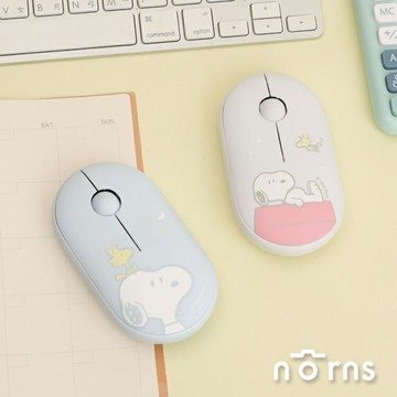 Peanuts史努比三模無線藍牙滑鼠Norns Original Design Snoopy一鍵多工 輕鬆切換裝置