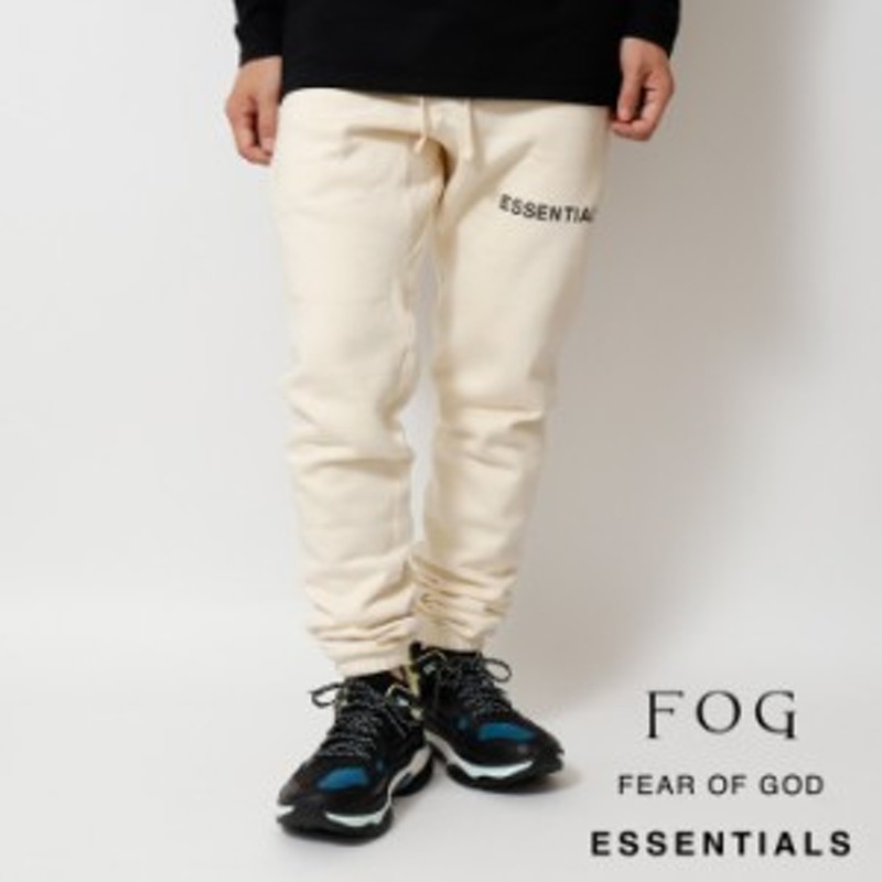 エフオージーエッセンシャルズ FOG Essentials SWEAT PANTS-CREAM-Fear 