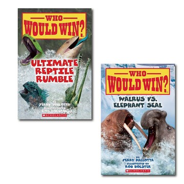 【精選組合】Who Would Win? 套書 {共2本} / Scholastic出版社旗艦店