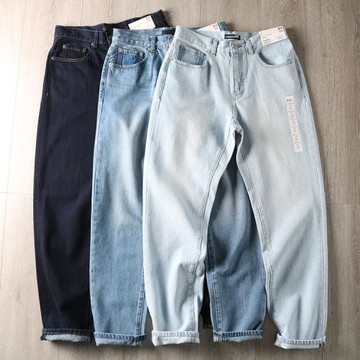 小歐優選，U+式衣間尾單！2021春季新款男士百搭直筒窄口牛仔褲